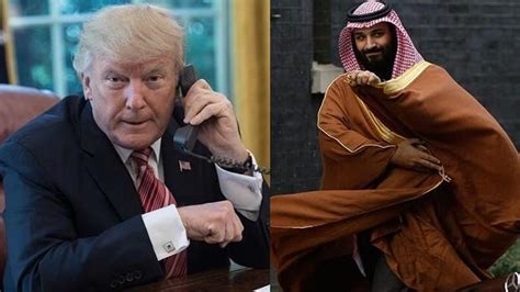 T­r­u­m­p­,­ ­S­u­u­d­i­ ­V­e­l­i­a­h­t­ ­B­i­n­ ­S­e­l­m­a­n­­l­a­ ­t­e­l­e­f­o­n­d­a­ ­g­ö­r­ü­ş­t­ü­